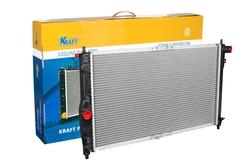 Радиатор охлаждения паяный Daewoo Legansa (97-) / Nubira (99-) MT, KRAFT