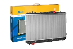 Радиатор охлаждения паяный Chevrolet Lacetti (04-) AT, KRAFT